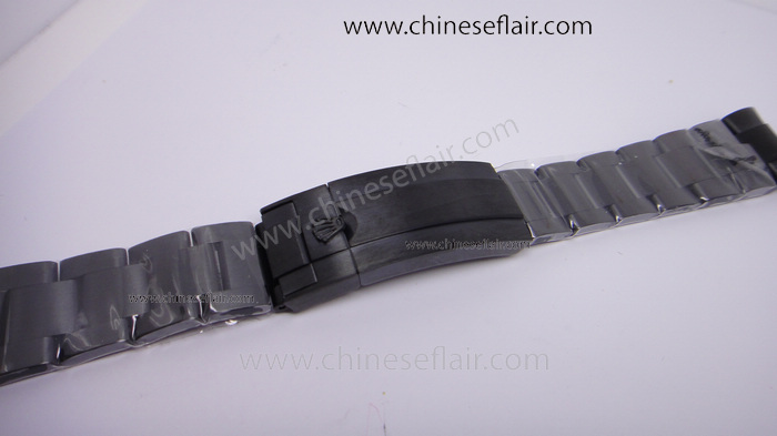 Rolex Submariner Watchband for sale - 20mm All Black strap